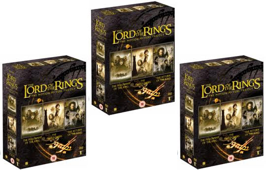 Lord Of The Rings DVD Box Set £4.73 @ Tesco Direct Lord Of The Rings DVD Box Set £4.73 @ Tesco Direct