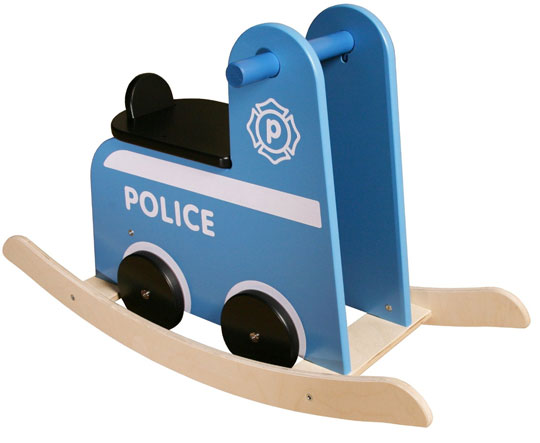 Millhouse Police Car Wooden Rocker &pound;21.99 @ Amazon