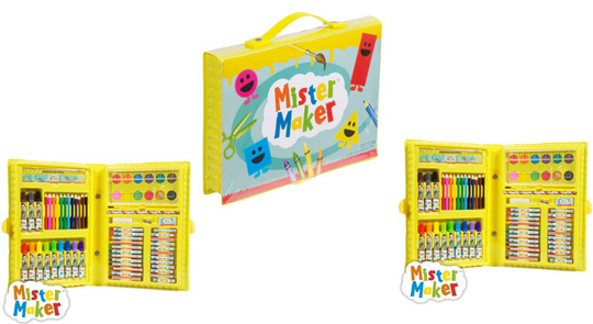 Mister Maker 68-Piece Art Set &pound;3.99 @ Home Bargains