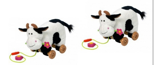 Orange Tree Toys Daisy Pull Along Cow Review Orange Tree Toys Daisy Pull Along Cow Review