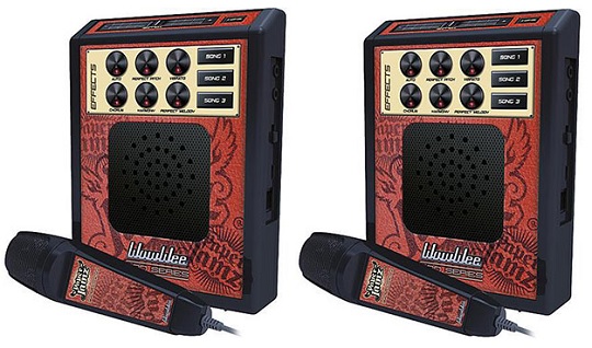 Paper Jamz Red Pro Series Microphone And Effects Amp For &pound; 9.99 @ The Works