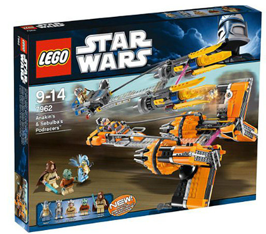 LEGO Star Wars Anakin and Sebulba's Podracers &pound;48.60 @ Tesco