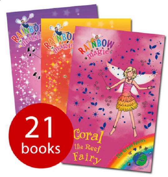 Rainbow Magic Series 21 Book Collection For &pound;16.99 @ Red House