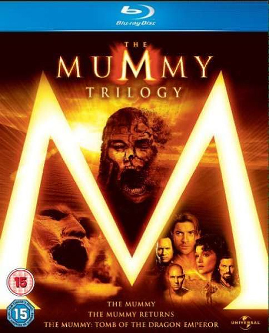 The Mummy Trilogy On Blu Ray DVD &pound;9.95 @ Zavvi
