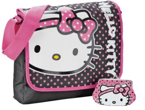 Hello Kitty Messenger Bag and Purse Set £9.99 @ Argos And Homebase Hello Kitty Messenger Bag and Purse Set £9.99 @ Argos And Homebase