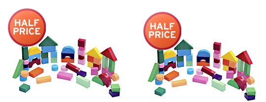 Grow & Play Wooden Building Blocks £4.99 @ Sainsbury's Grow & Play Wooden Building Blocks £4.99 @ Sainsbury's