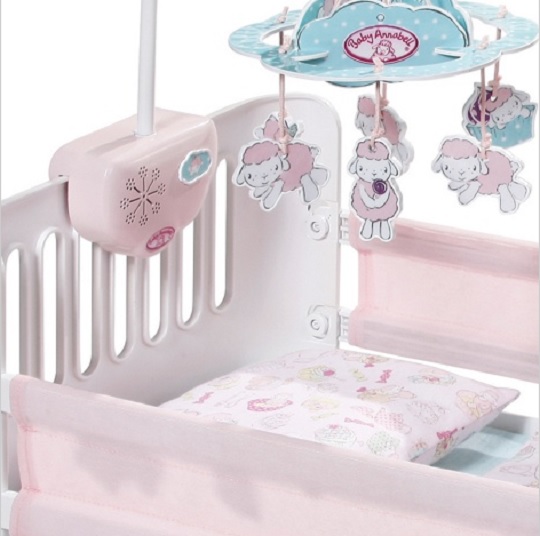 Baby Annabell Bed With Lullaby &pound;27.36 @ Debenhams