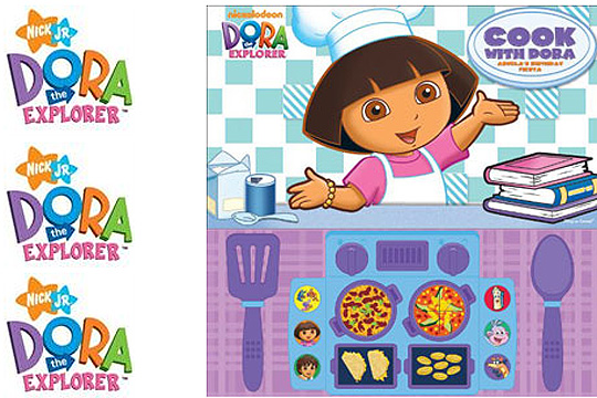 Cook with Dora The Explorer: Abuela's Birthday Fiesta Book &pound;2.99 @ Home Bargains