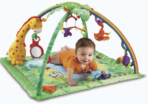 Fisher Price Rainforest Melodies And Lights Deluxe Baby Gym &pound;37.11 @ Mothercare