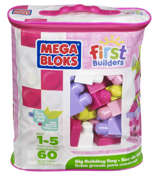 Mega Bloks Buildable Bag (Pink) £9.50 @ Amazon Mega Bloks Buildable Bag (Pink) £9.50 @ Amazon