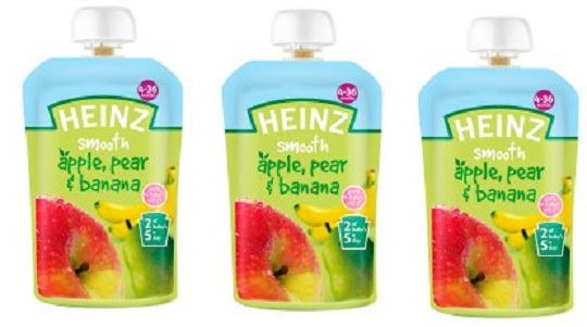 Heinz Friut Pouches Just 50p @ Tesco