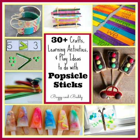 30 Craft Activities With Ice Cream Sticks