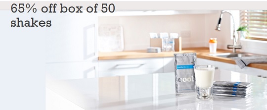 65% Off All Boxes Of 50 Shakes @ Exante Diet
