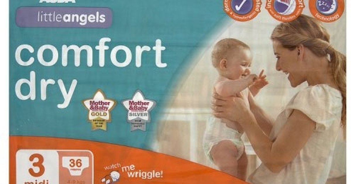 Asda Little Angels Comfort Dry Nappies Review