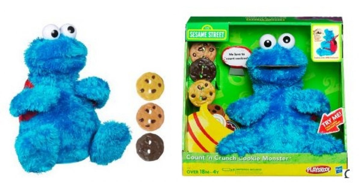 Sesame Street Count 'N Crunch Cookie Monster £12.99 Amazon Seller net