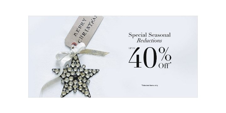Up To 40% And Free Delivery @ The White Company