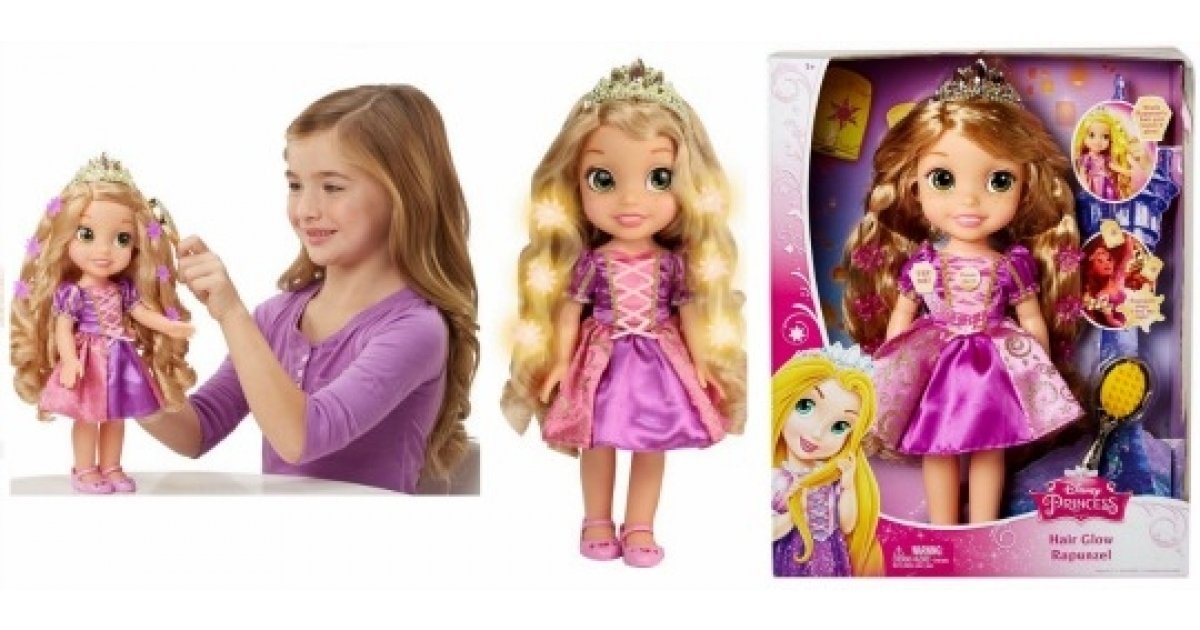 Disney Princess Hair Glow Rapunzel Doll Now £29.99 Delivered @ Amazon