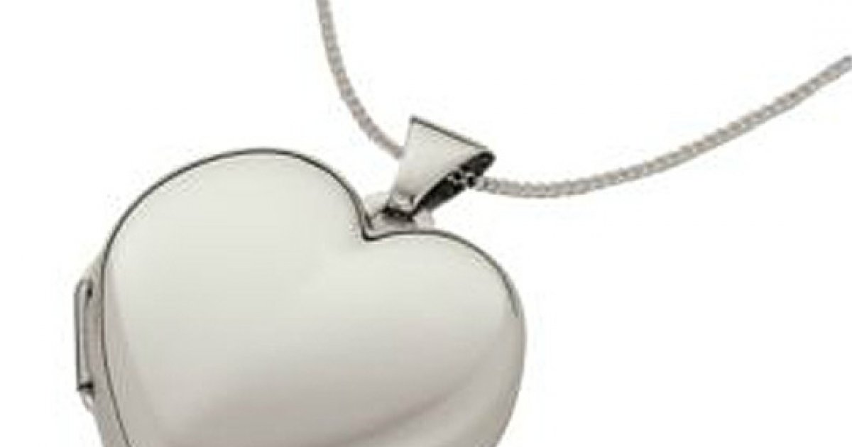 Sterling Silver Locket And Necklace £19.99 Argos
