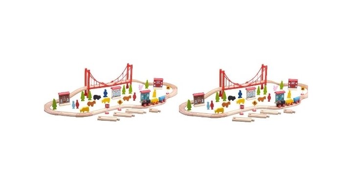 sainsburys wooden train