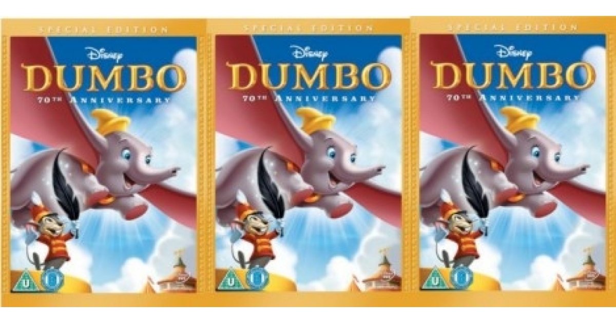 Dumbo 70th Anniversary DVD £5 Asda Entertainment