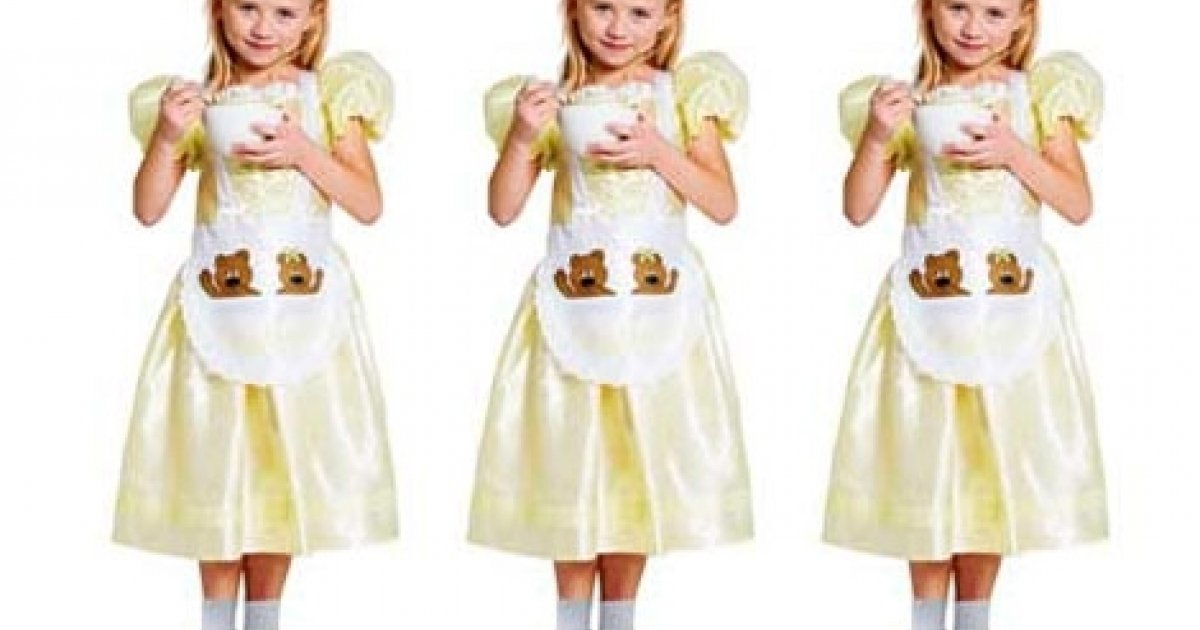 Goldilocks DressingUp Costume (57 years) £6.49 Argos