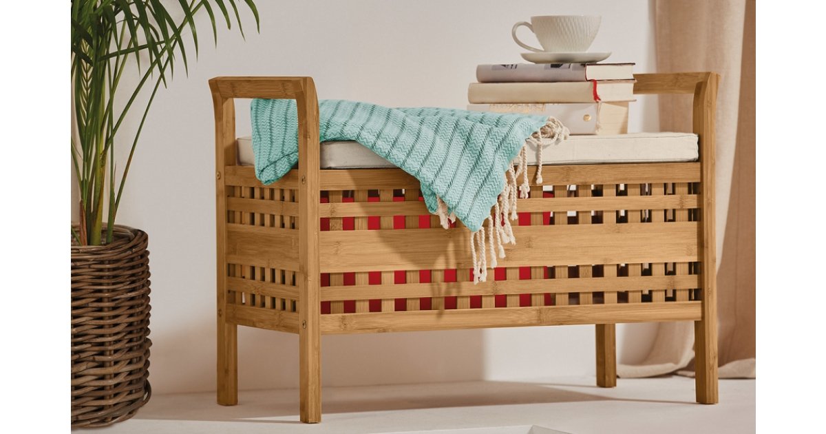 Livarno Living Storage Bench £34.99 Lidl From 10th June