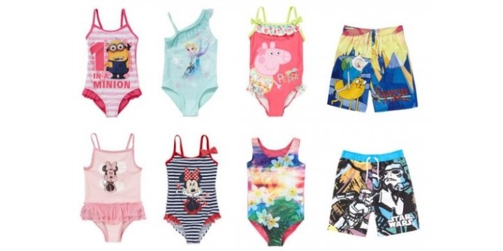 Children's Swimwear Sale from £3 @ F&F