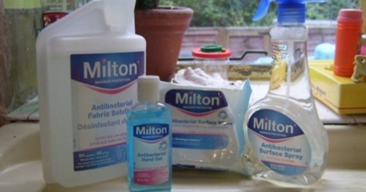 Milton Antibacterial Cleaning Products Review