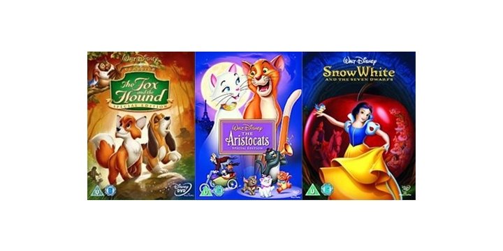 Disney DVD Deals @ Tesco Entertainment