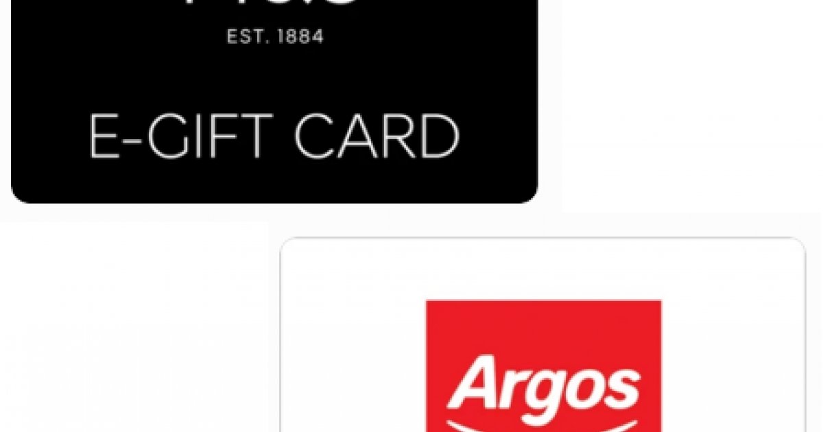 £25 M&S or Argos Gift Card For £20 (using code) O2 Gift Card Store