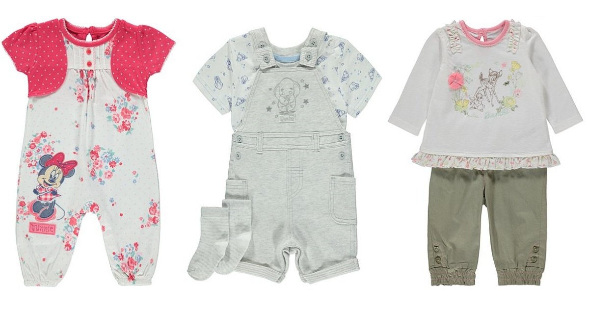 Save 20 On Disney & Premature Baby Clothing Asda