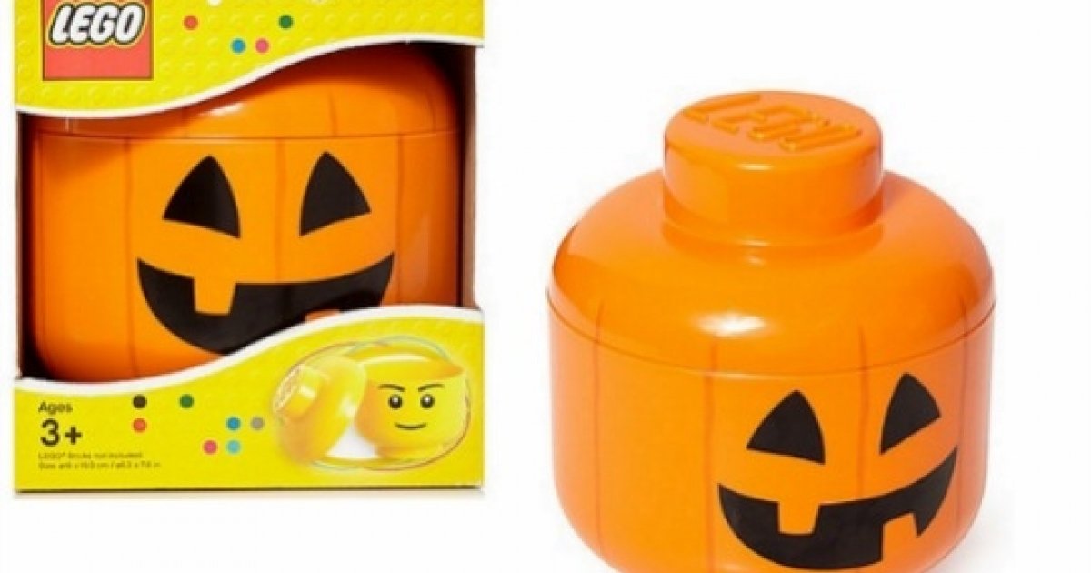 Lego Pumpkin Storage Head £7.80 Debenhams