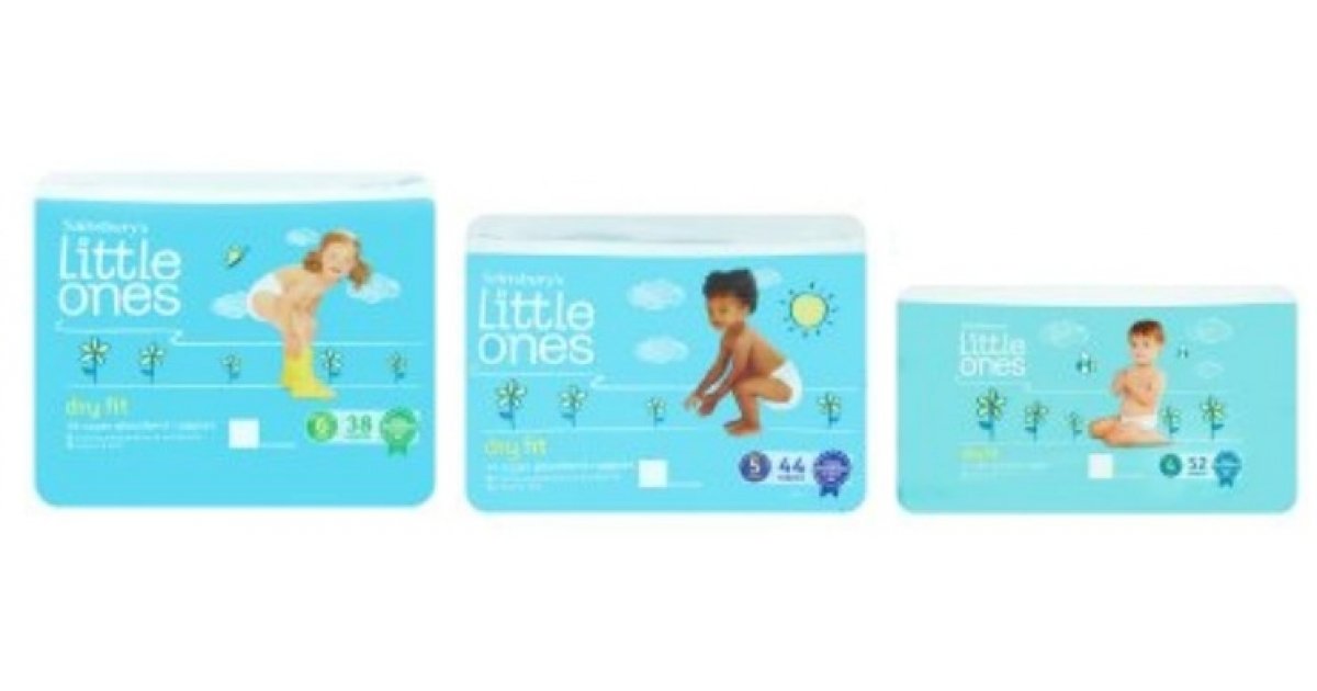Sainsbury's Little Ones Nappies £2 A Pack