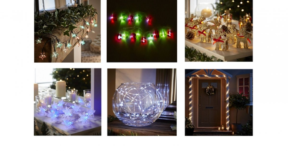 Half Price Christmas Lights Tesco Direct