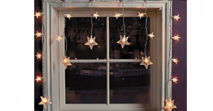 Star Window Christmas Decoration Lights £3.49 @ Argos