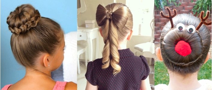 24 Easy Christmas Hairstyles For Girls One For Each Day 24 Easy Christmas Hairstyles For Girls One For Each Day