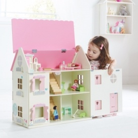 asda wooden dolls furniture