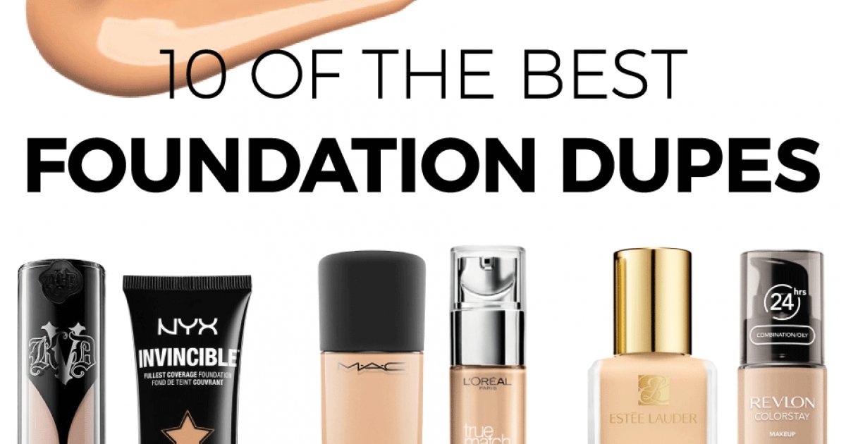 Ten Of The Best High Street Foundation Dupes UK