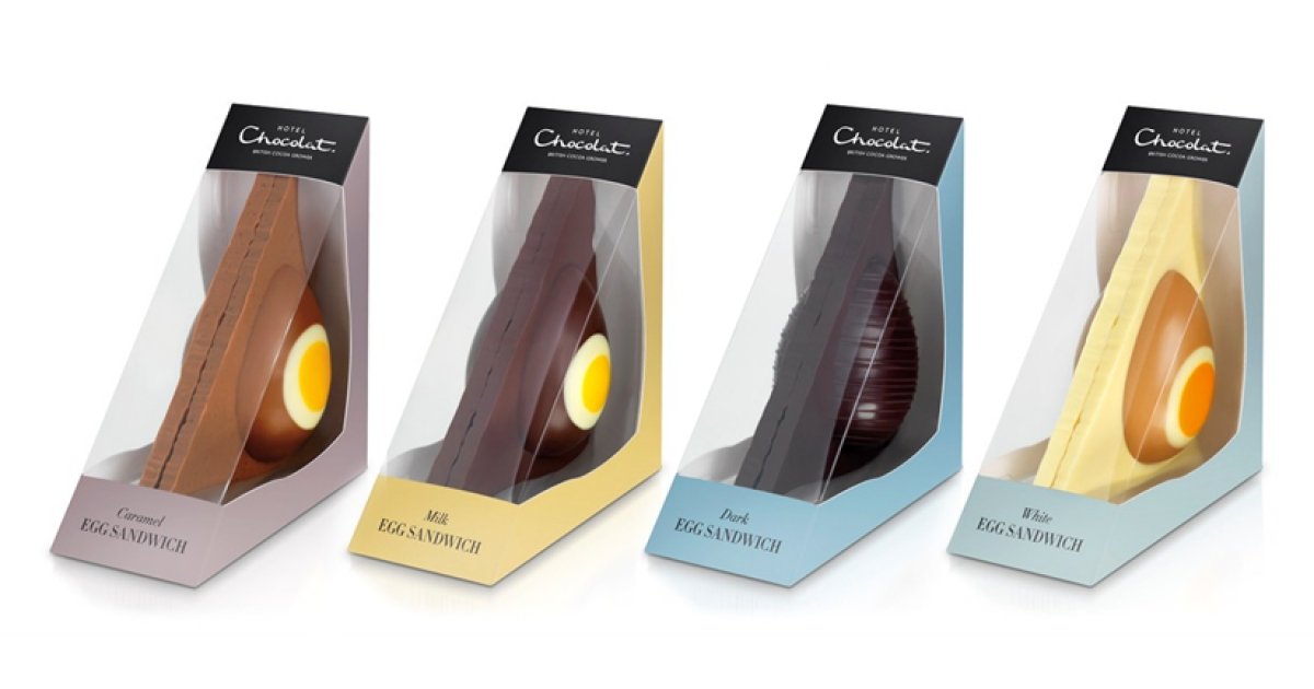 Chocolate Easter Egg Sandwiches Available Hotel Chocolat