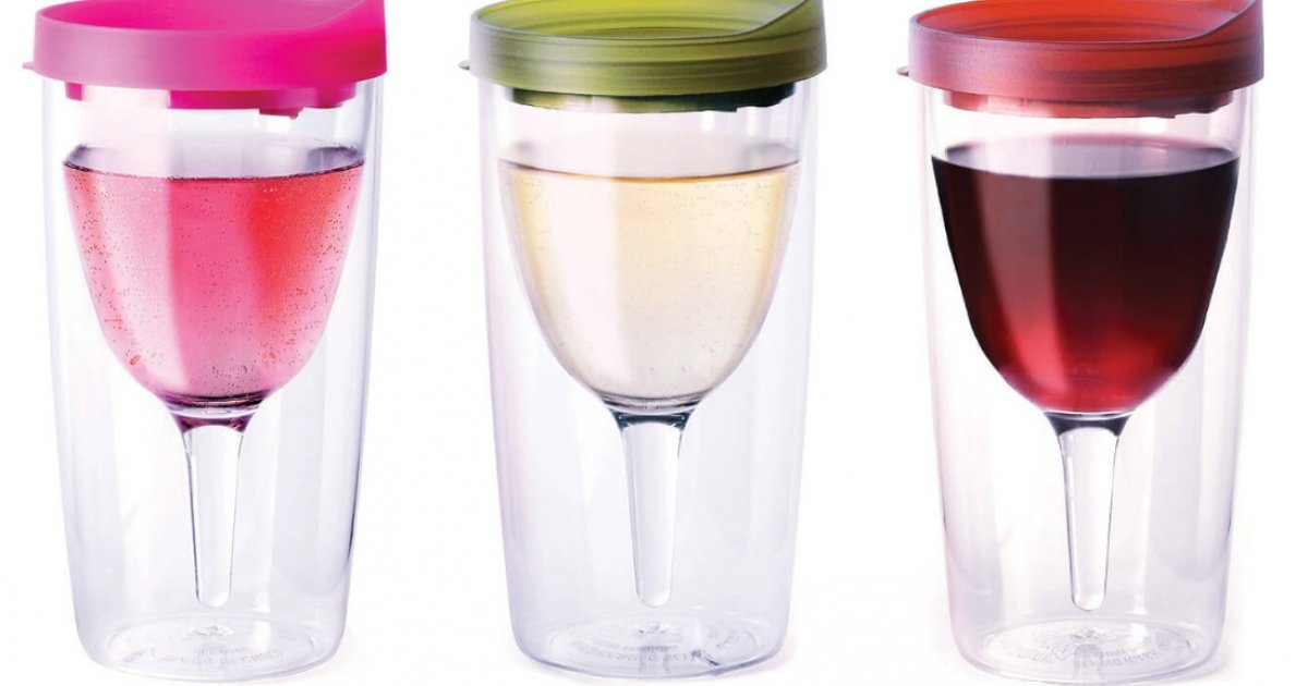 Portable Wine Glass Now £8.95 Prezzybox