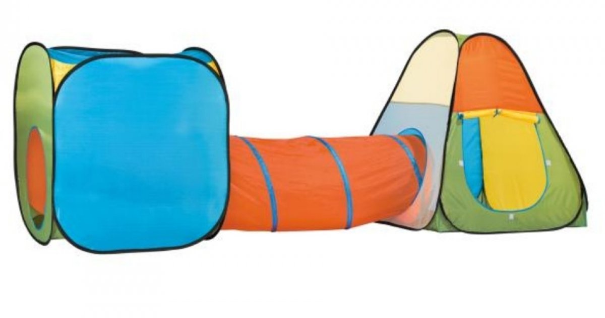 PopUp Play Tent with Tunnel £12.99 From 4th June Lidl