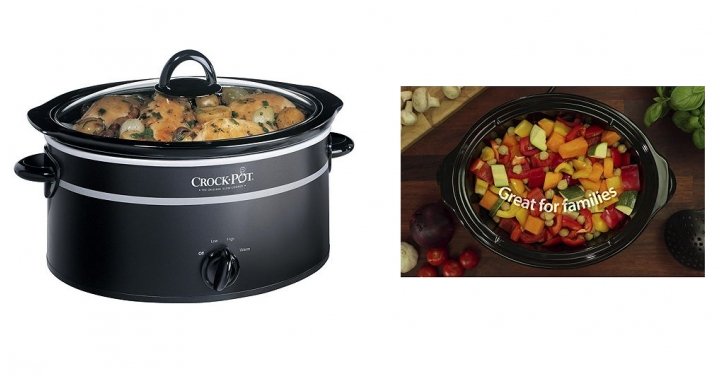 Crock-Pot Slow Cooker 3.5L Black £14.40 @ Tesco Direct