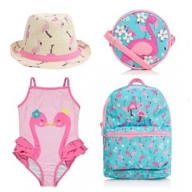Girls Flamingo Clothing & Accessories From £4 @ Asda George