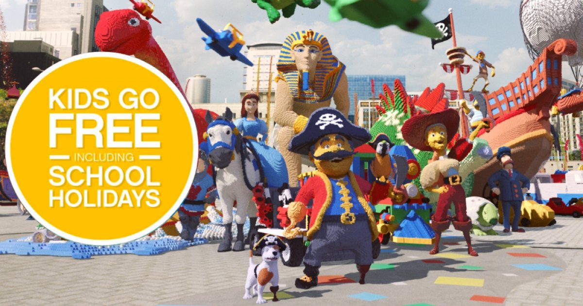 LEGOLAND Summer Sale Kids Go FREE (Including School Holidays)