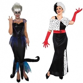 Disney Villains Ladies Fancy Dress Fairytale Book Day Womens ... Disney Villains Ladies Fancy Dress Fairytale Book Day Womens ...