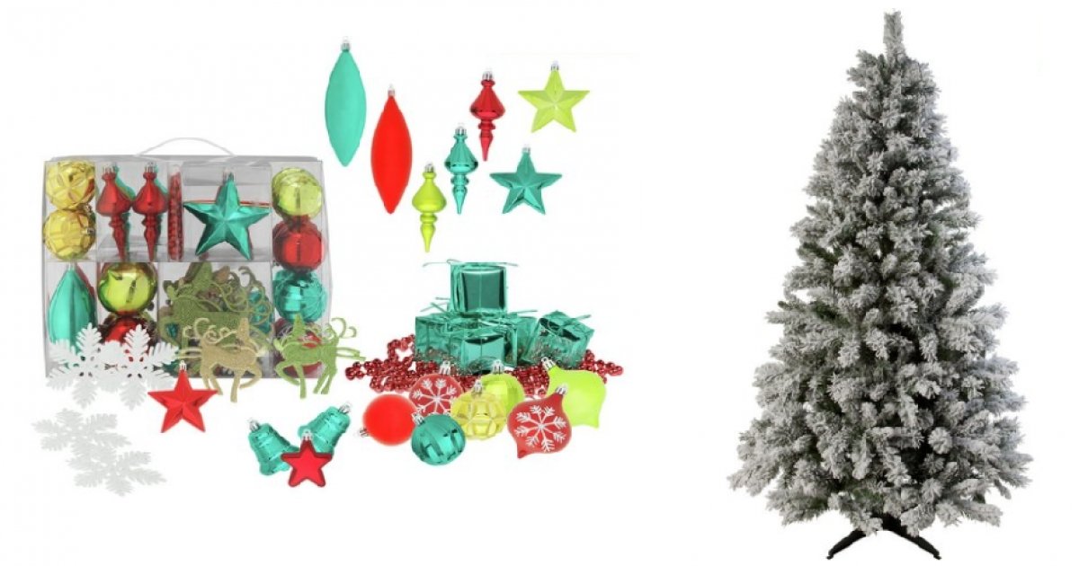 3 For 2 On Christmas  Decorations  Trees Argos