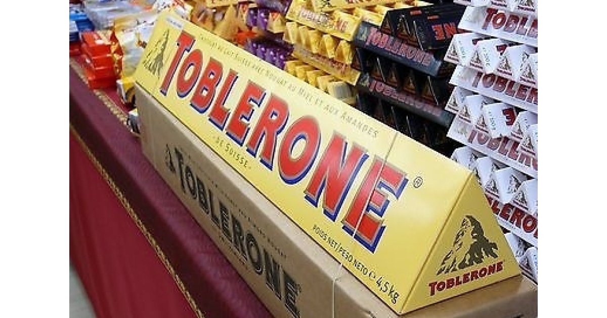 GIANT Toblerone Milk Chocolate Bar (4.5kg) £73.99 Amazon