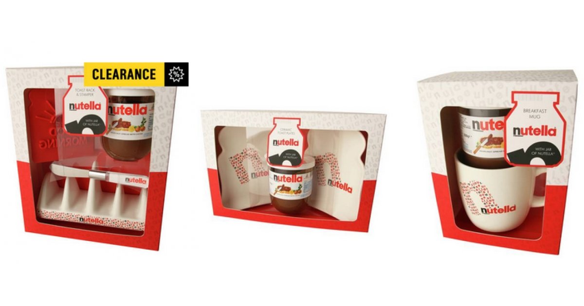Nutella Gift Sets From Just £7.49 Argos