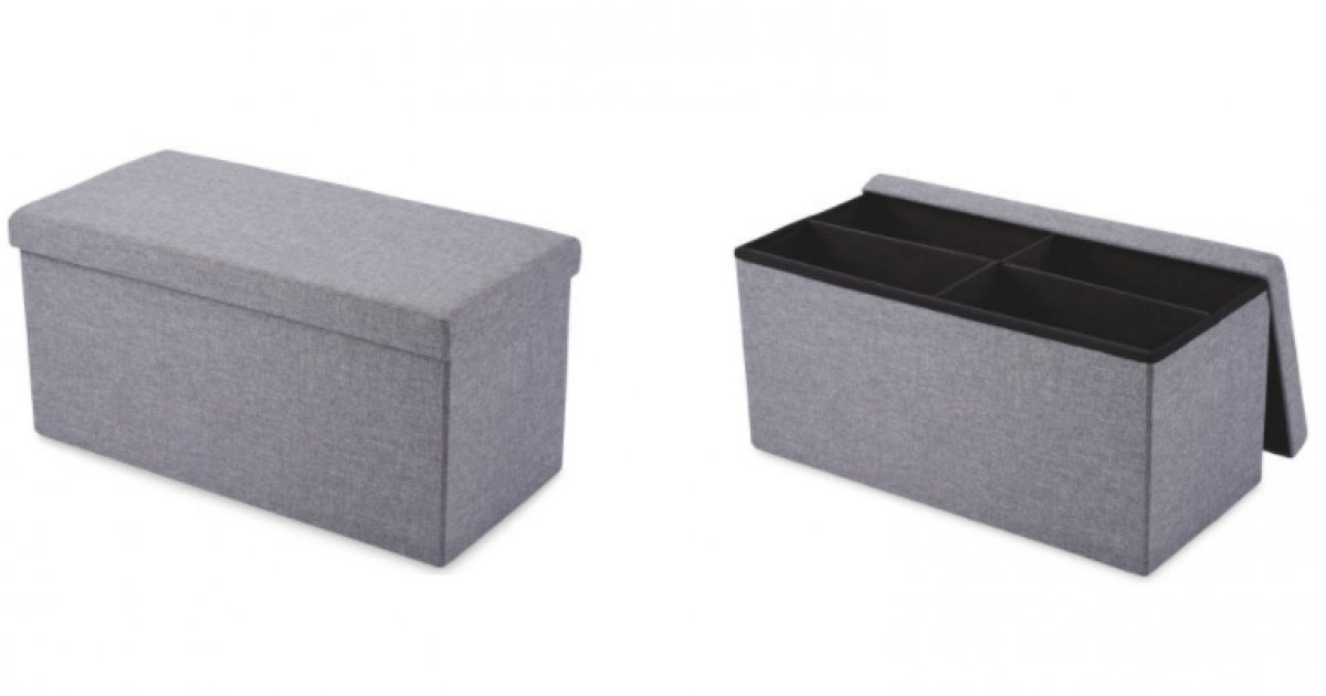 Large Storage Ottoman £16.99 Delivered Aldi