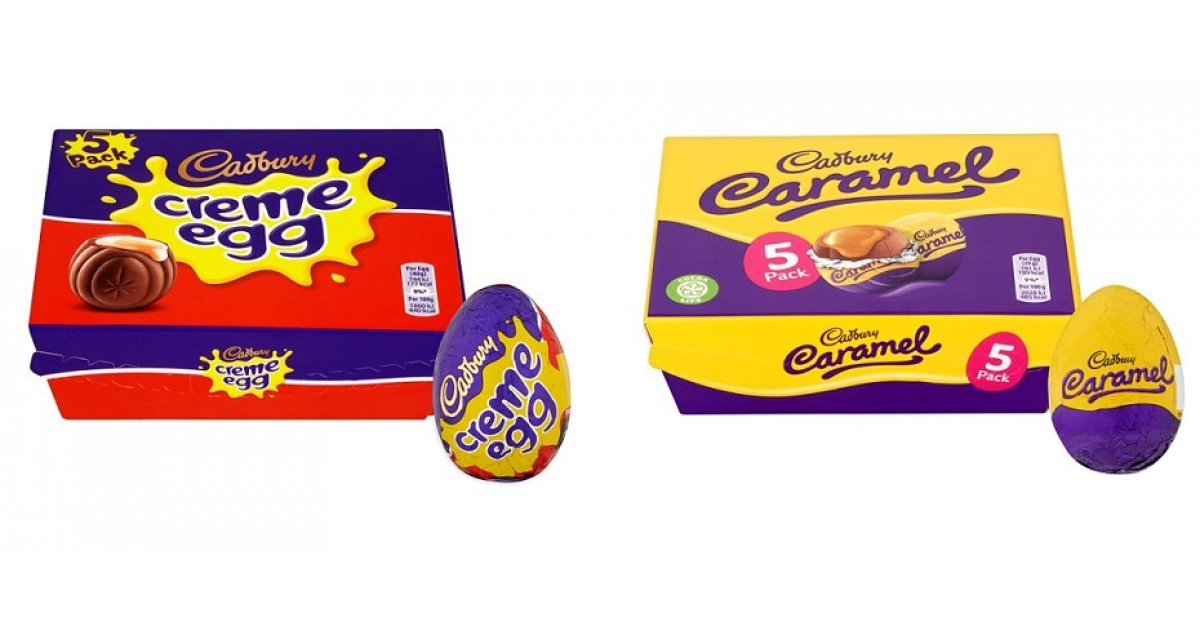 2 For £2 On 5 Pack Cadbury Creme Or Caramel Eggs Tesco (Expired)